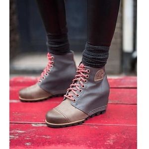 Sorel PDX 1964 Premium Wedge boot Shale Argile women’s size 8 NL2174-051